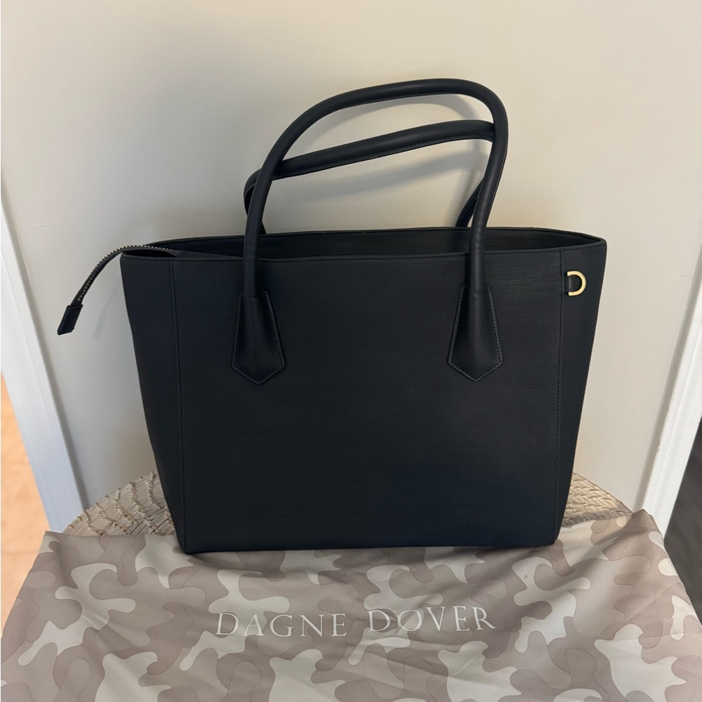 Dagne Dover Navy Women's Tote Bag